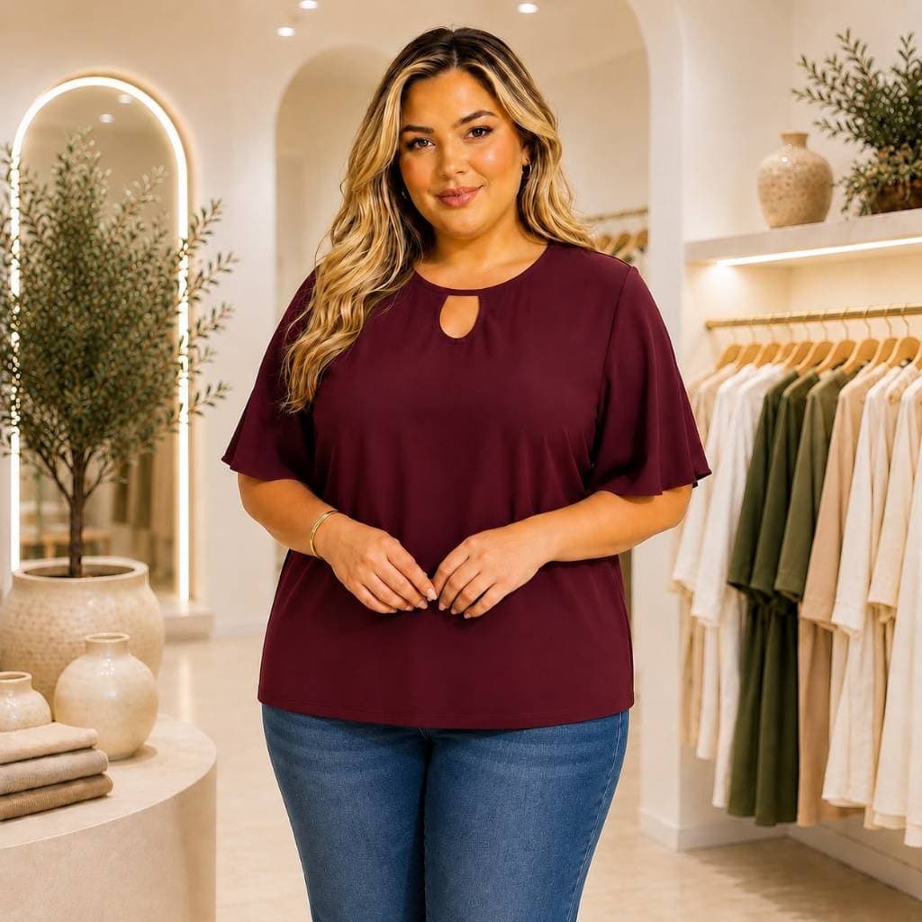 Blusa feminina soltinha plus size cores lisa básica verão G1 G2 G3 G4 G5 G6