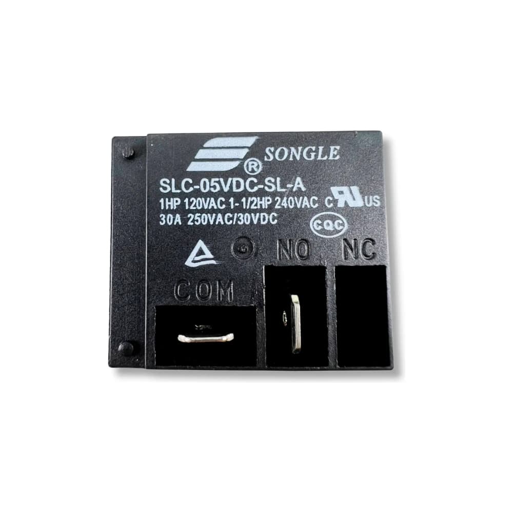 Rele De Alta Potência Relé Songle SLC-05VDC-SL-A 5V 30A 250VAC 5 Pinos para Circuitos Eletrônicos