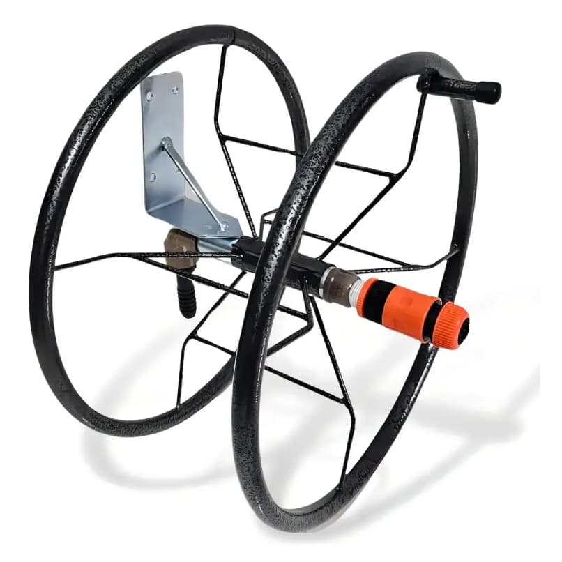 ENROLADOR CIRCULAR SUPORTE PARA MANGUEIRA JARDIM 30M
