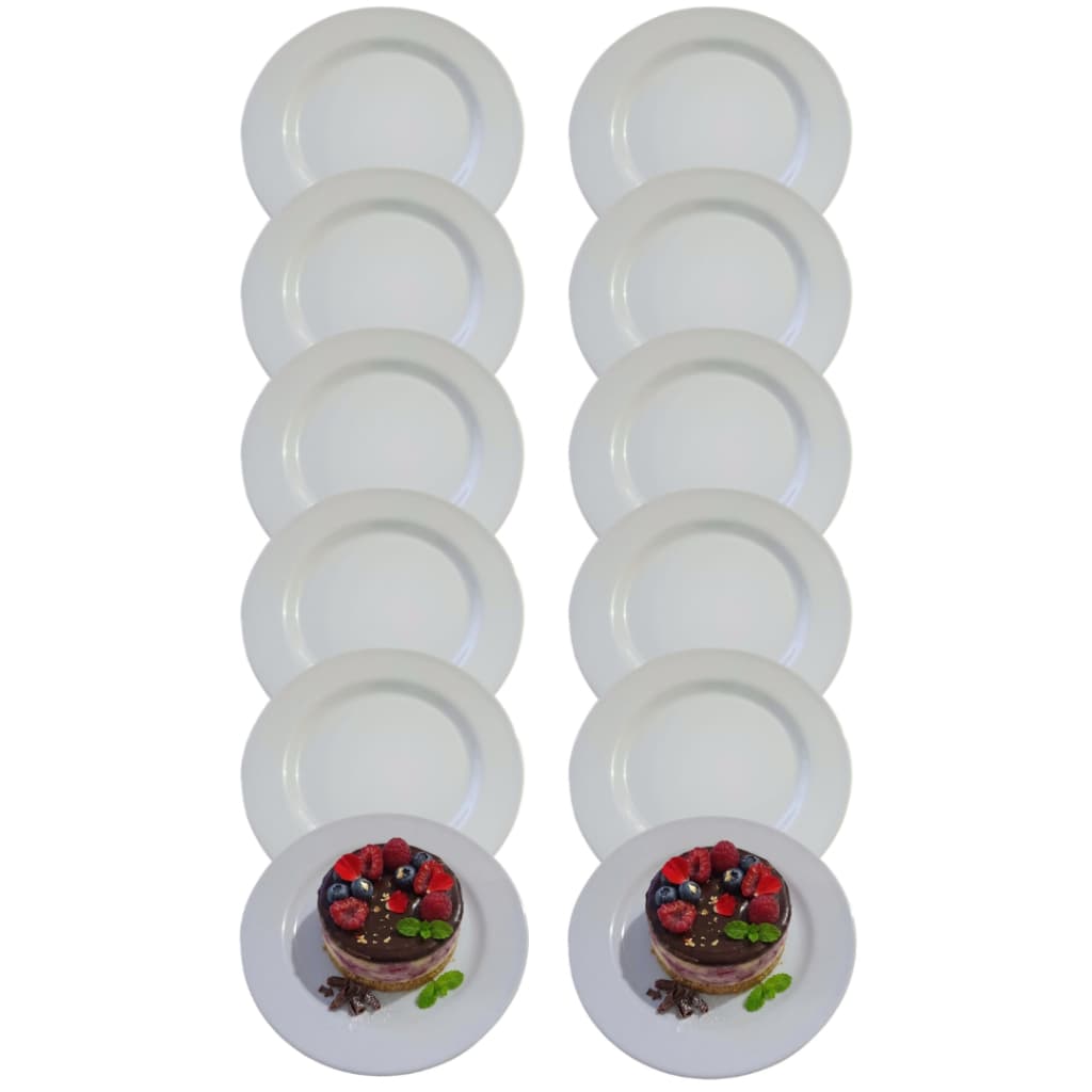 Pratos Sobremesa Melamina 20cm Decorados Festa Comida