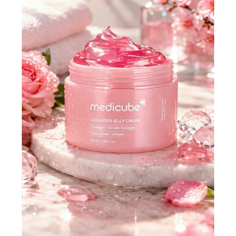 Medicube Collagen Jelly Cream 110ml - Hidratação Profunda, Textura Leve, Brilho Radiante