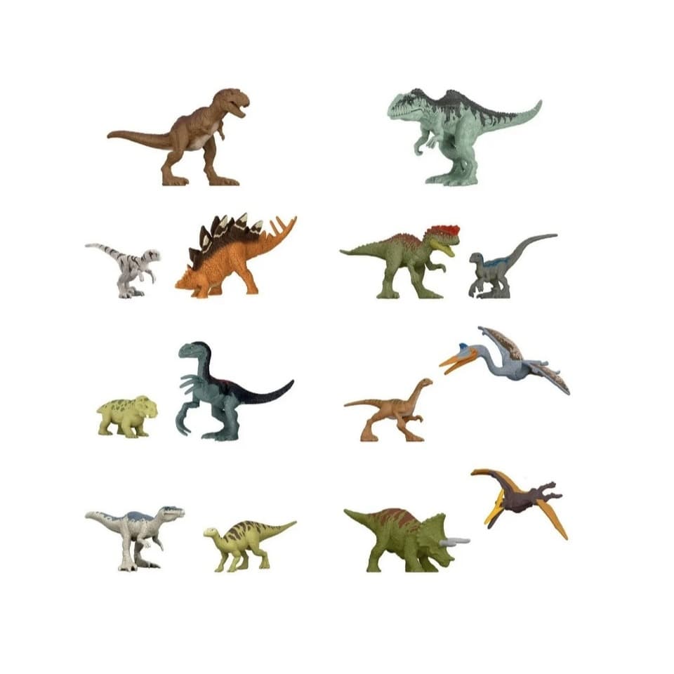 Jurassic World Sortimento Mini Dino Colecionáveis - Mattel GWP 38