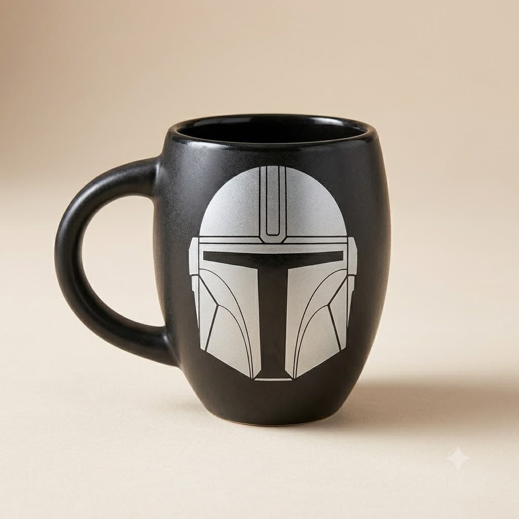 CANECA TEMÁTICA STAR WARS – MANDALORIAN E GROGU BABY YODA