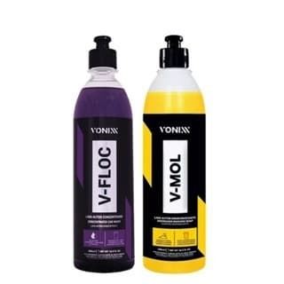 Kit Shampoo Automotivo Pesada V-Floc V-Mol Vonixx