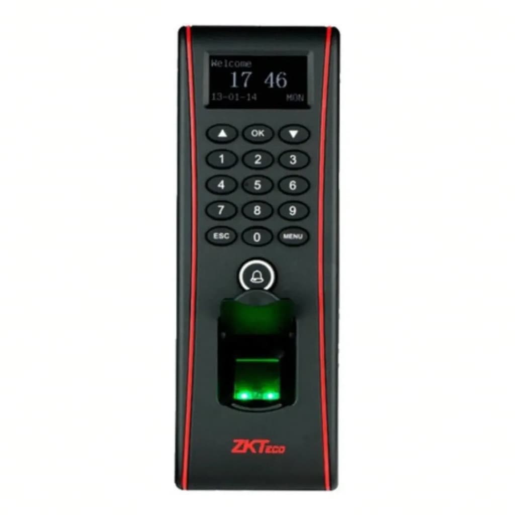 Relógio Ponto Zkteco Tf1700 Preto 3000 Digitais