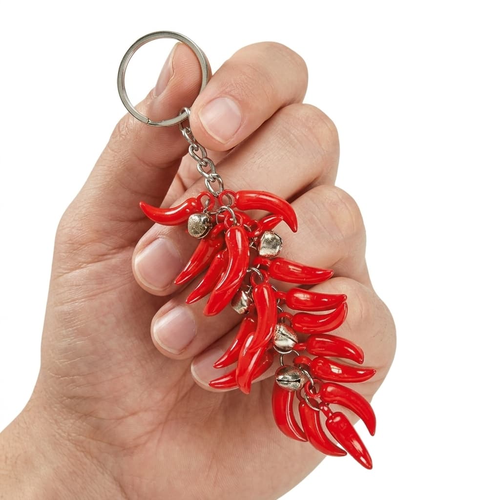 Chaveiro Pimenta Amuleto Da Sorte Para Chaves Bolsas Mochilas e Outros - Envio Imediato