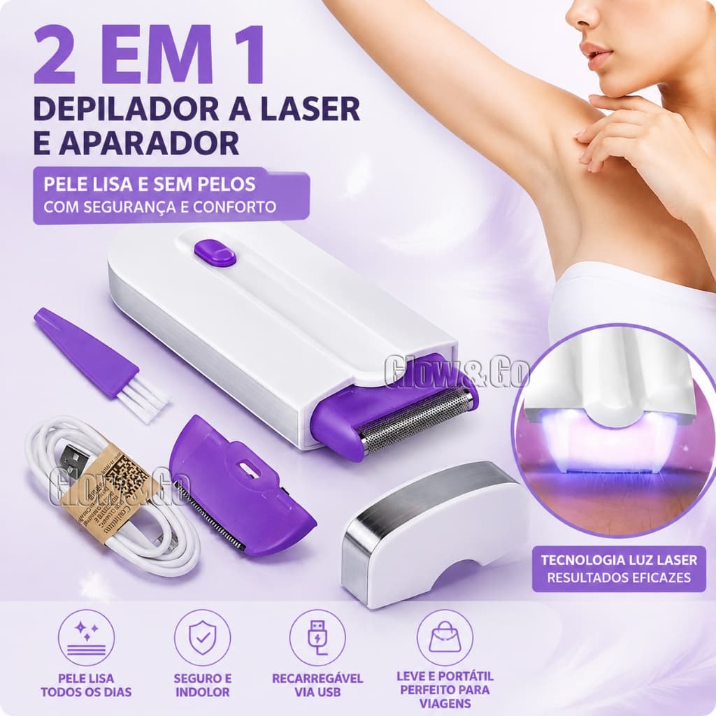 Depilador Laser Depilador A Laser Definitivo Depilador Depilador Elétrico Barbeador Elétrico Feminino Recarregável