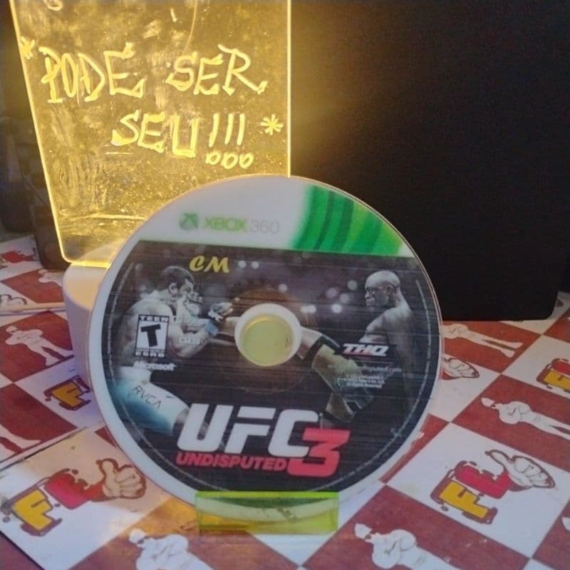 jogo UFC undisputed 3 Xbox360 Desbloqueado LTU 3.0