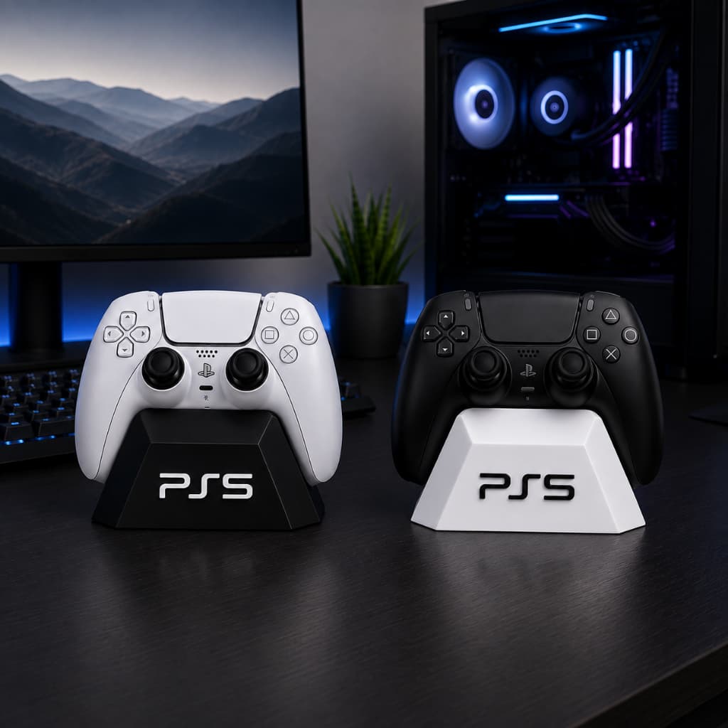 Suporte para Controle PlayStation PS4 PS5 DualShock DualSense Gamer