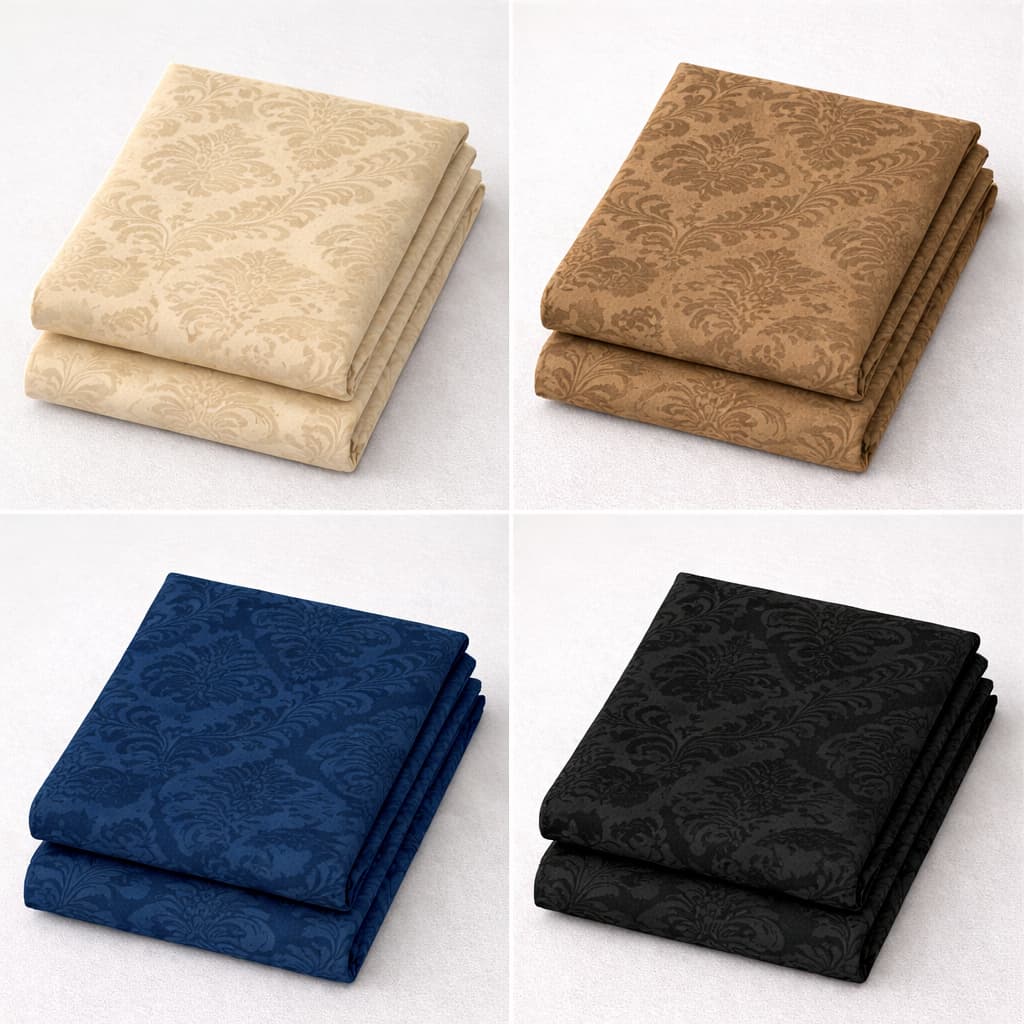 KIT 2 TOALHAS JACQUARD RETANGULAR SALA COZINHA 4, 6, 8 E 10 LUGARES