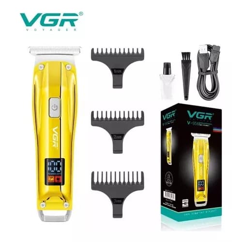 Maquina de cabelo e barba profissional VGR V-956