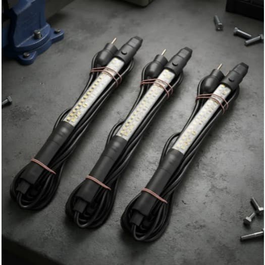 Pendente Luz Led Bivolt 6m De Cabo C/ Imã Fixação Vistoria Automotiva
