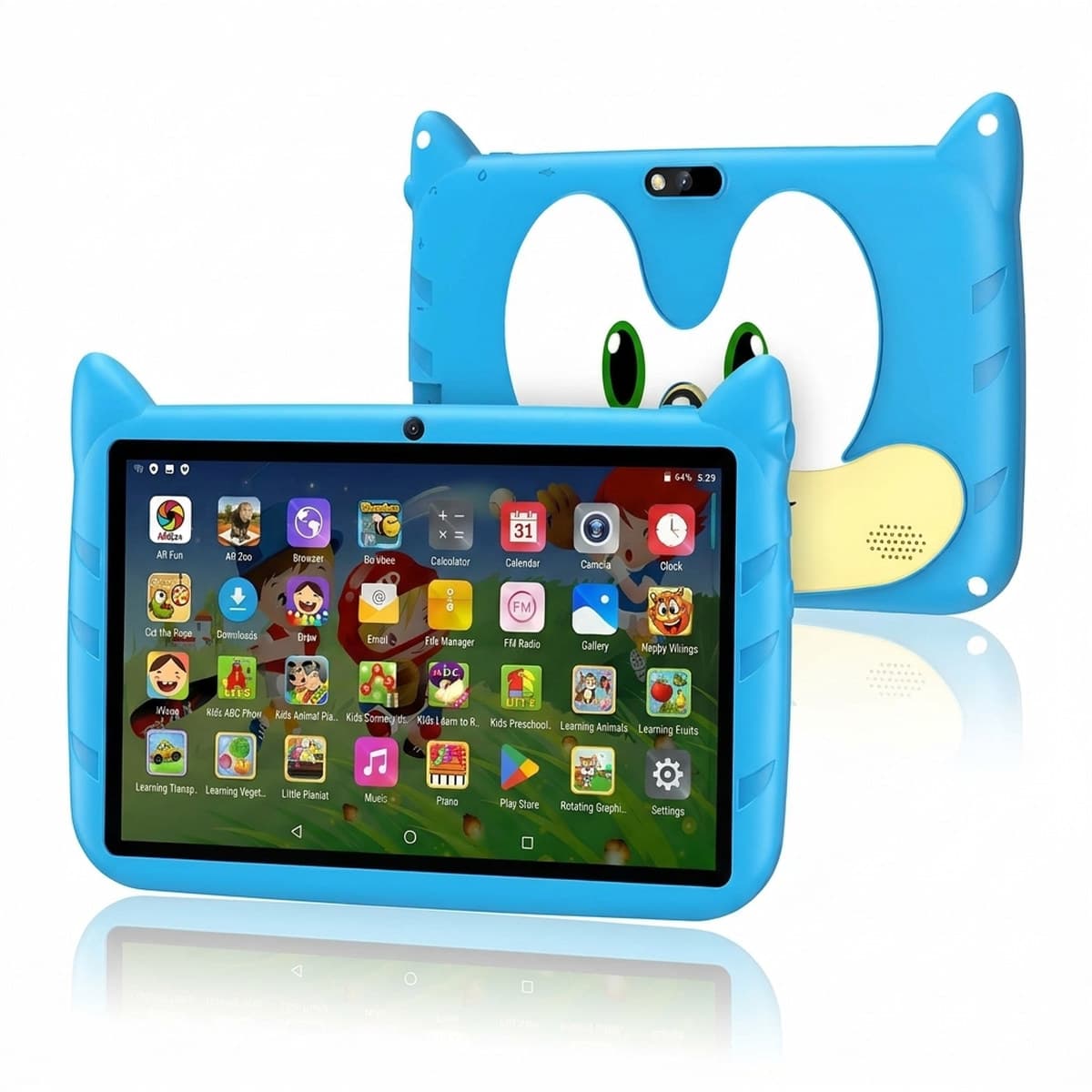 Tablet Infantil Sonic Tela Ampla para Entretenimento e Aprendizado Infantil com Design Colorido e