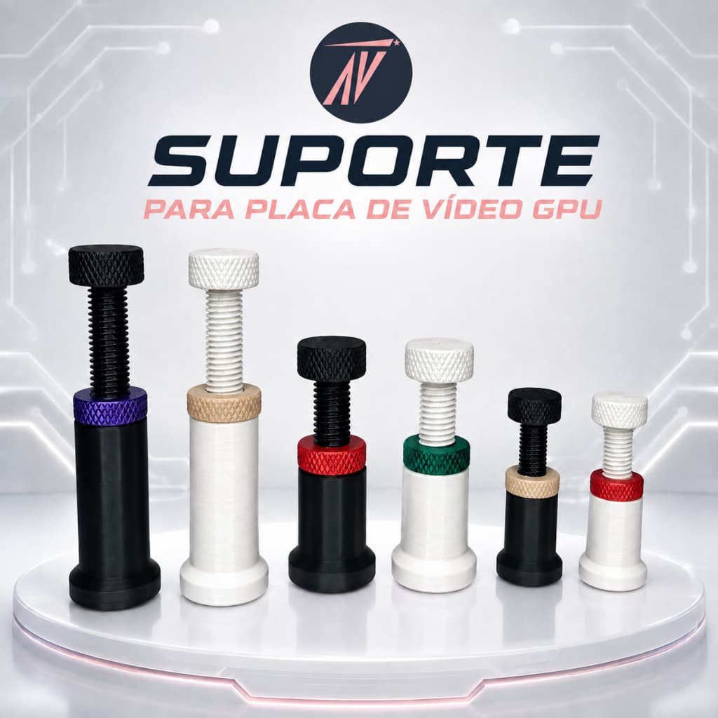 Suporte para Placa de Vídeo GPU Ajustável Universal Anti-Sag