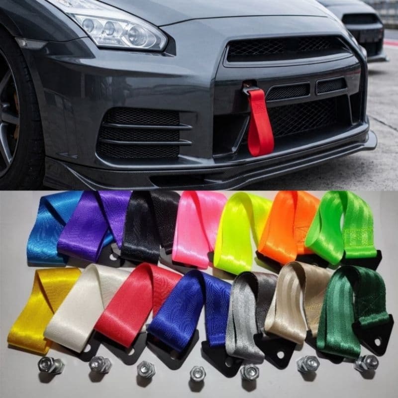Tow Strap cinta De Reboque Flexível Esportivo varias cores