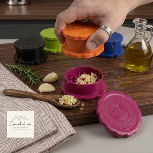 Kit 3 Triturador de Alho Moedor Manual Super Resistente Pratico Promoção