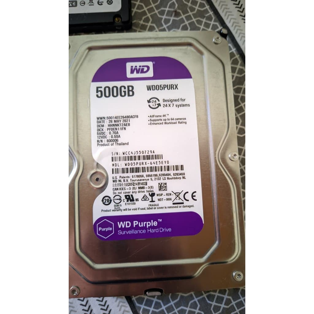 lote hd com defeito