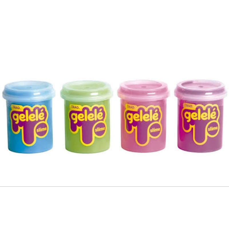 Slime Gelelé 152g- não gruda - 02 unidades sortidas
