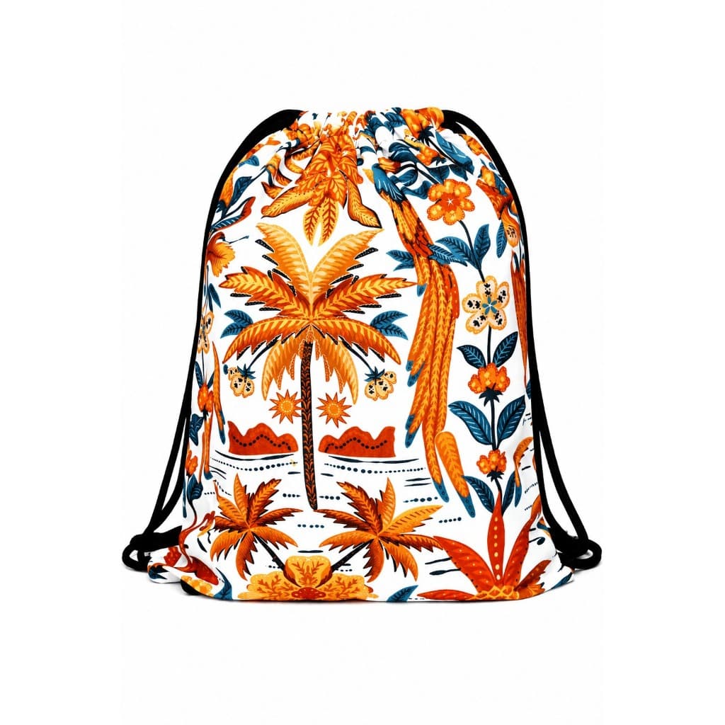 Mochila Saco Eco Bag com Cordão Unissex para Viagem Academia Passeio Praia Futvolei porta Chuteira