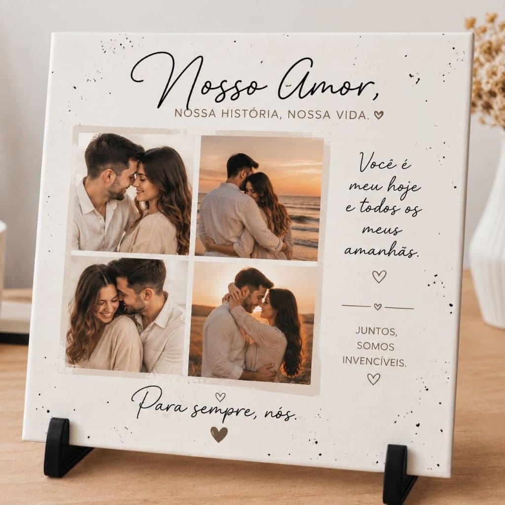 Azulejo Personalizado Convite para Dindos/Dindas/Presente/Convite