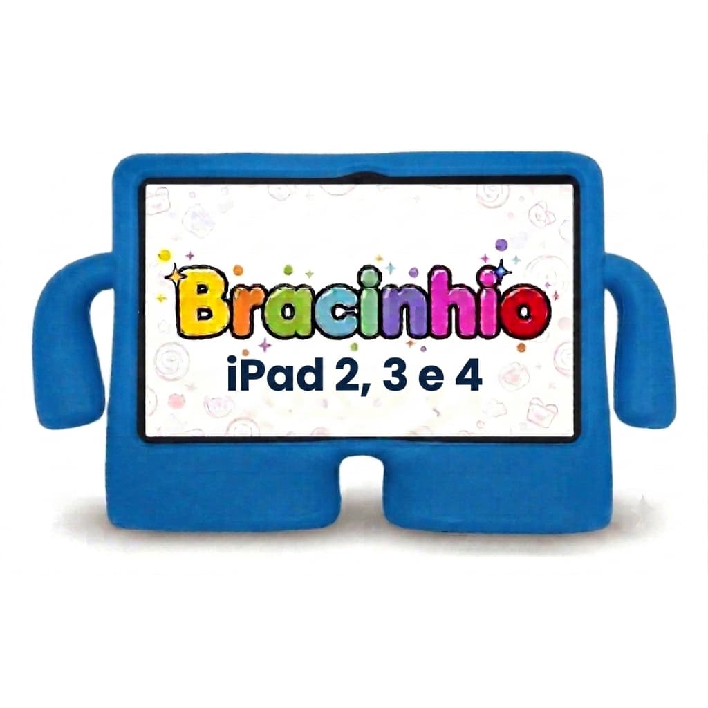 Capa suporte alça Para Tablet Ipad 2 ipad 3 ipad 4 Capa anti impacto capa infantil A1395 A1416 a1458