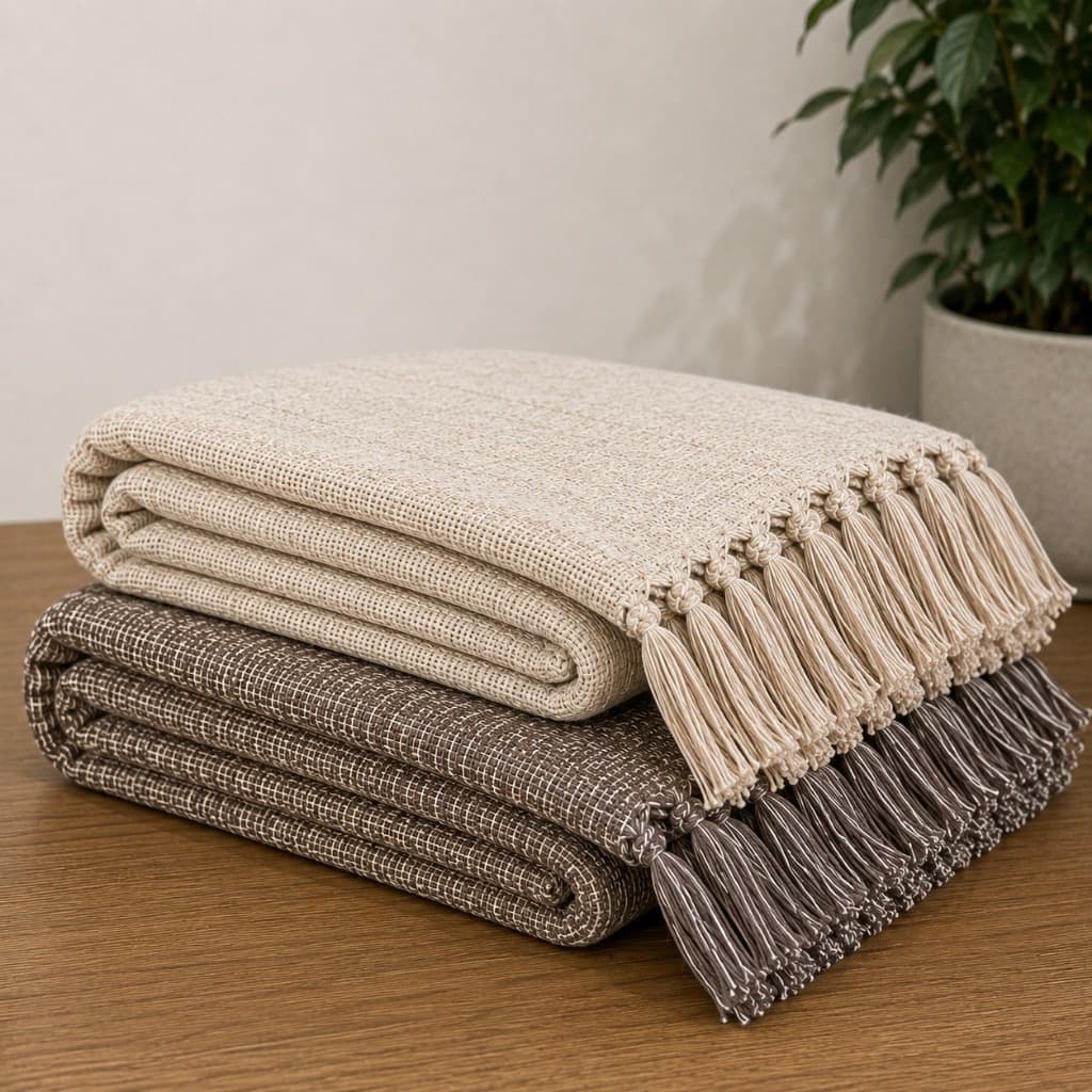 Kit 2 Mantas Para Sofá Retrátil Gigante 2,20x1,50 Tipo Capa 100% Algodão Premium