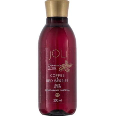 Óleo Desodorante Corporal Joli Café e Frutas Vermelhas 200ml Hinode