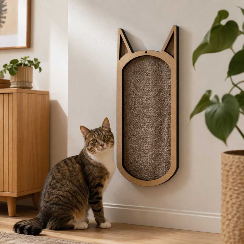 Arranhador Para Gato Parede 50x20 Grande Brinquedo Pet