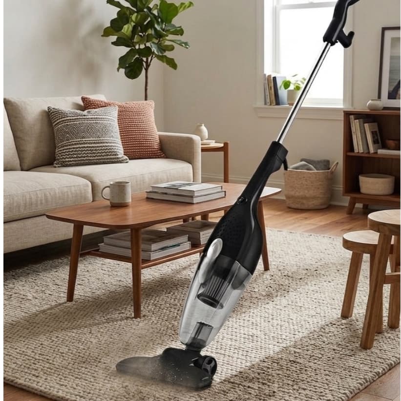 Aspirador Pó Eletrico Portatil Vertical Com Fio 110v 2 Em 1 Pratico Eficiente