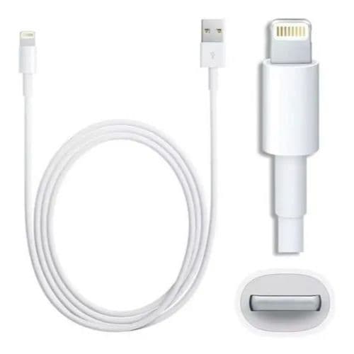 Cabo de dados Ligthning 3.1A 1m Fast Branco Resistente