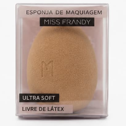 Esponja de Maquiagem Miss Frandy Ultra Soft – Livre de Látex  A *Esponja de Maquiagem Miss Frandy*