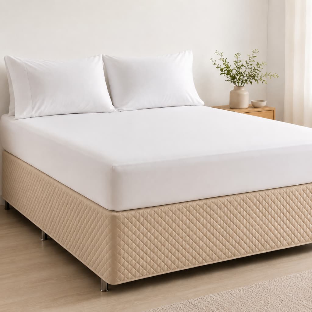 Saia Box Matelada com Elástico – Microfibra | Cama Sempre Arrumada | Promoção