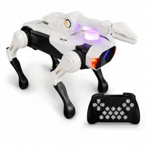 Cachorro Robô Inteligente Controle Remoto App Luz Música