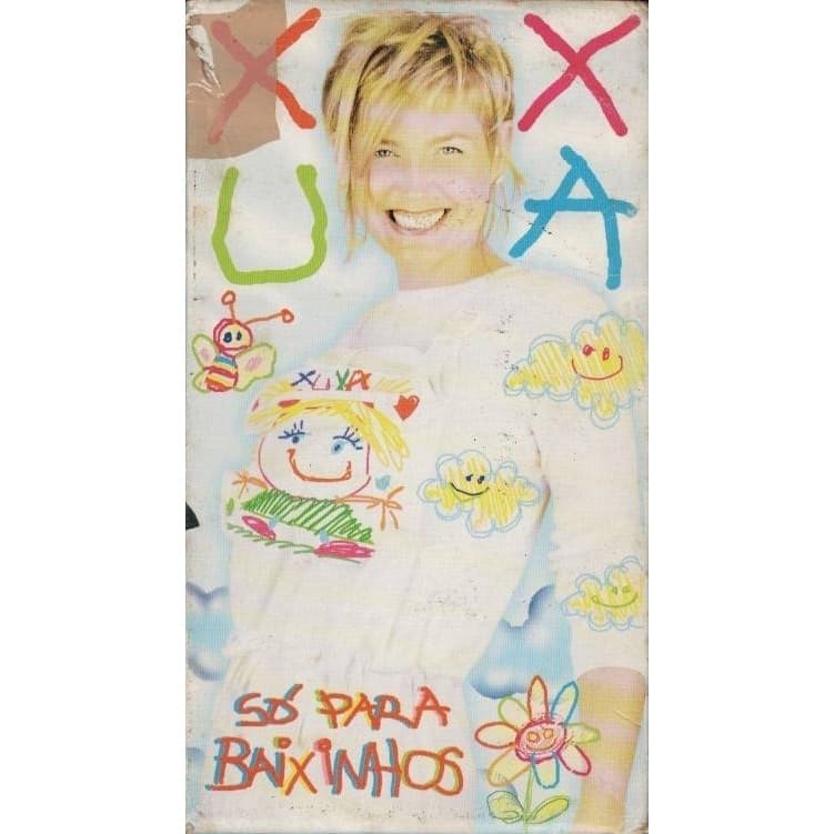 VHS: Xuxa – Só Para Baixinhos (fita de vídeo) música latina pop infantil brasileira (Xou da Xuxa)