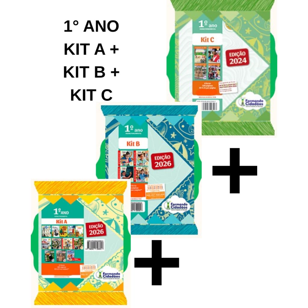 KIT FORMANDO CIDADÃOS A + B + C ENSINO FUNDAMENTAL - CONSTRUIR 2026