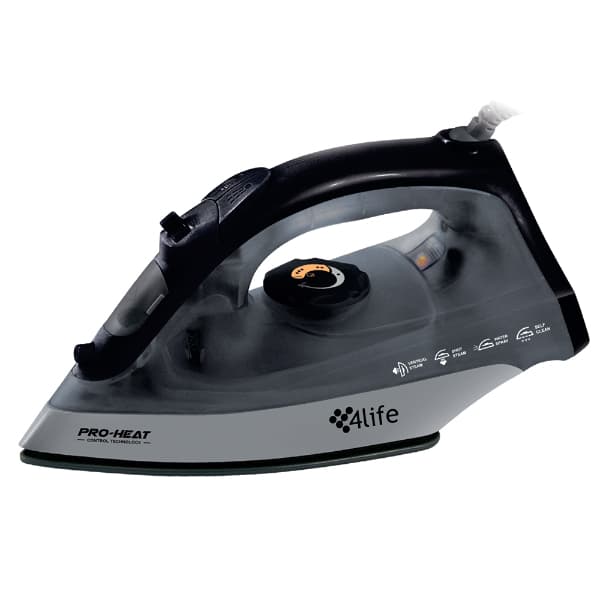 Ferro de Passar a Vapor 4life FL1229G 1200W 110V Cinza – Sensor de Movimento