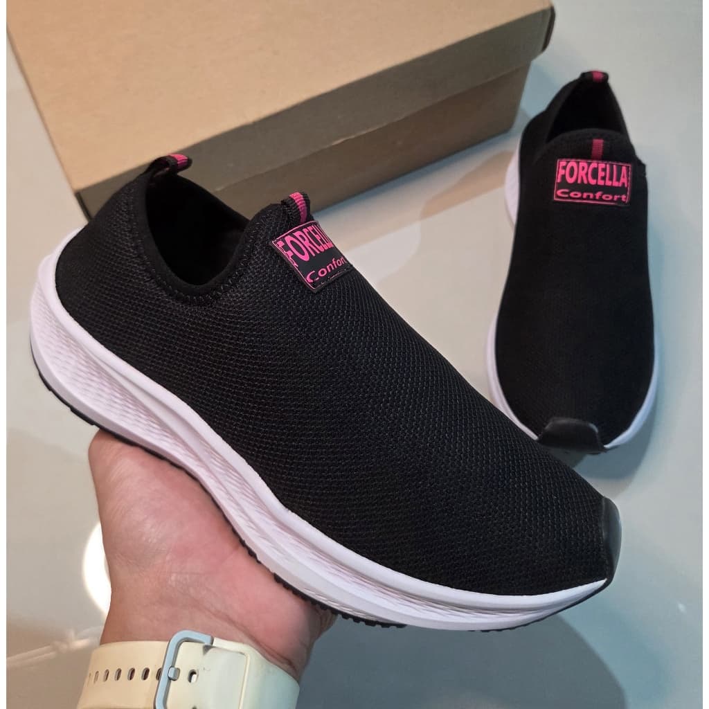 Tênis Feminino Confortável Tenis Meia Caminhada Confortavel Academia Crossfit corrida