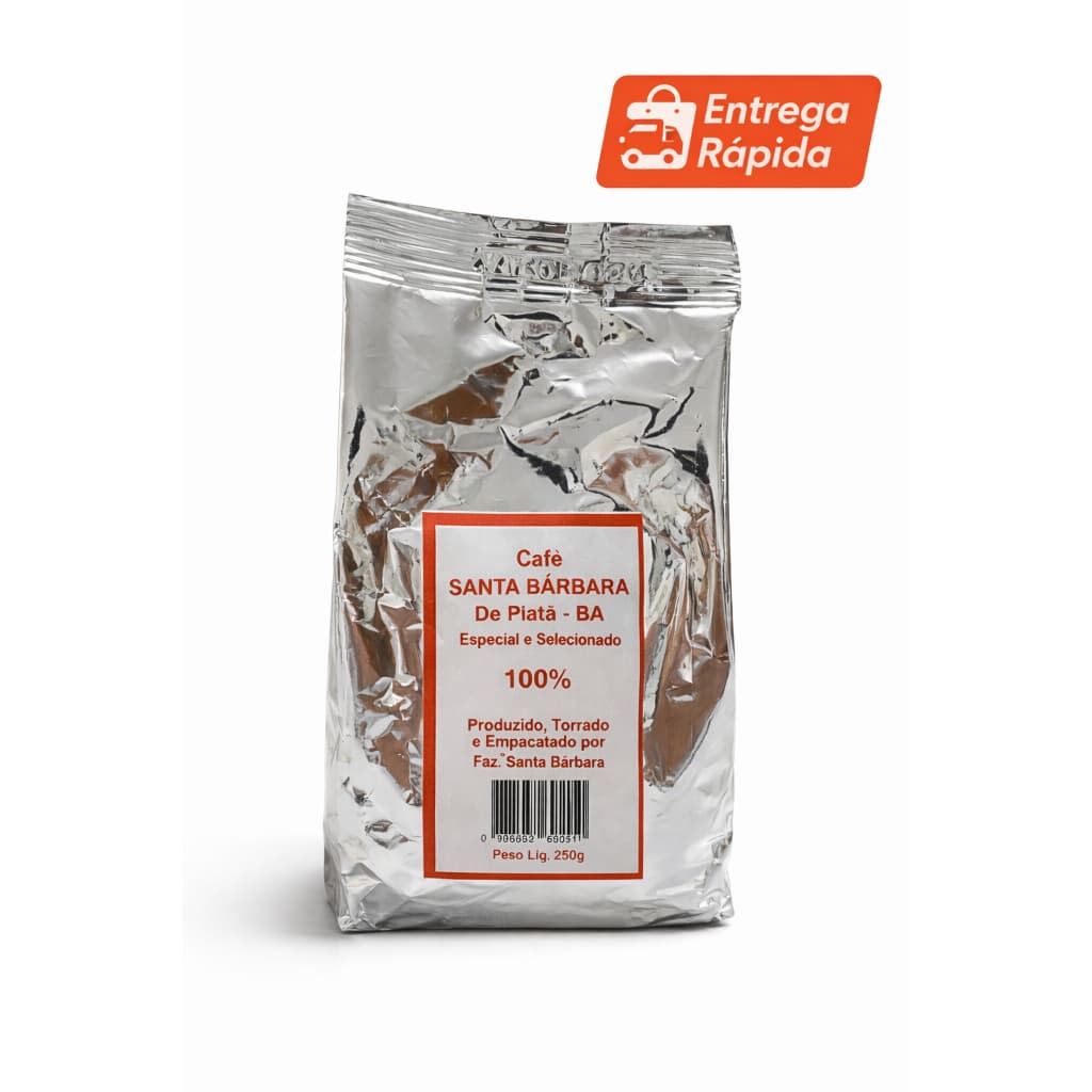 Café Santa Bárbara Piatã Bahia 100% Especial Selecionado – Torrado e Moído 250g