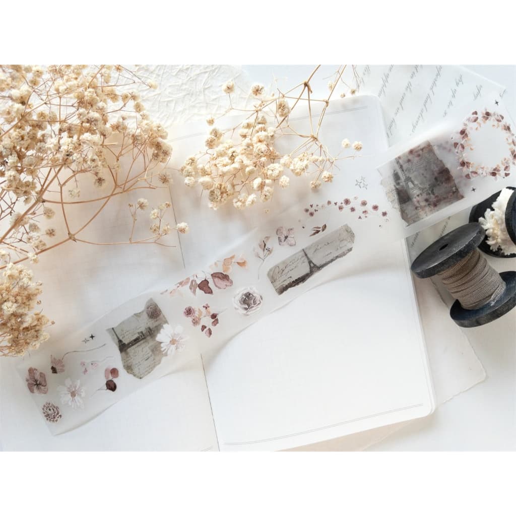 Loop pet tape Crea with gaby - Paper Garden (5cmx1m)
