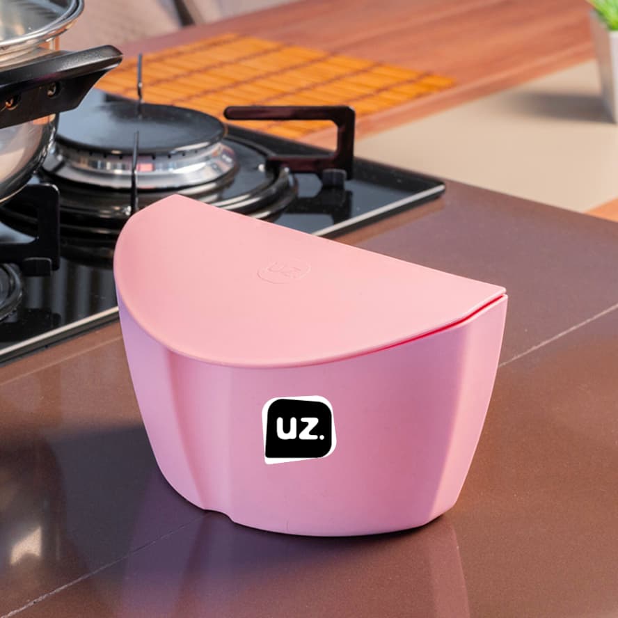 Saleiro Porta Sal 500g UZ Com Tampa Bancada Plástico