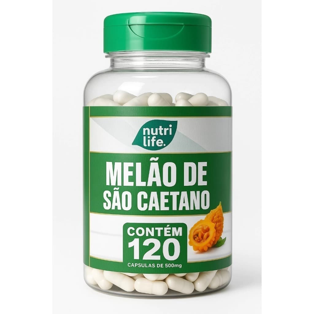 2UN Melão de São Caetano 120 cápsulas 500mg- pronta entrega