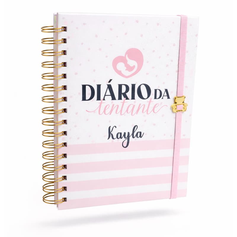Diário da Tentante Personalizado