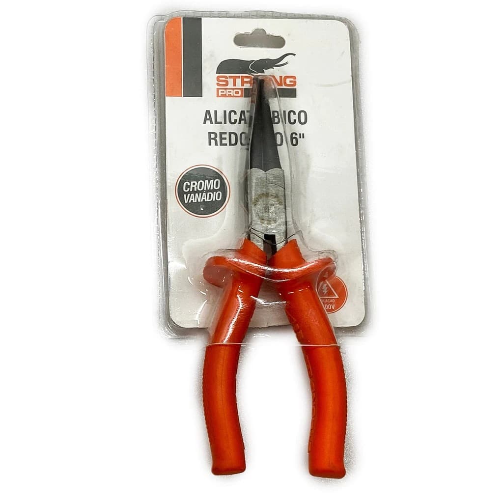 ALICATE DE BICO REDONDO 6" STRONG