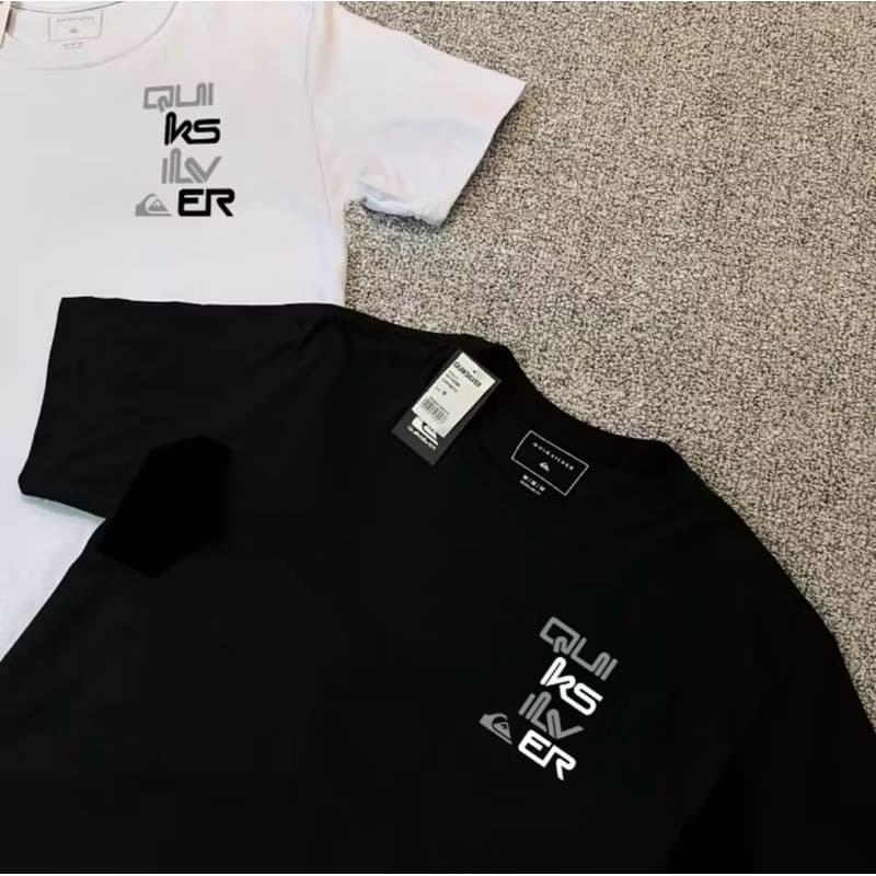 Camiseta Quiksilver Moderna 100% Algodão Masculina Feminina Lançamento