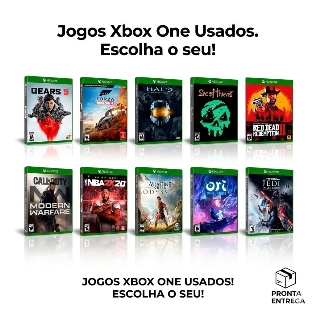 Jogos Xbox One Usado Mídia Física