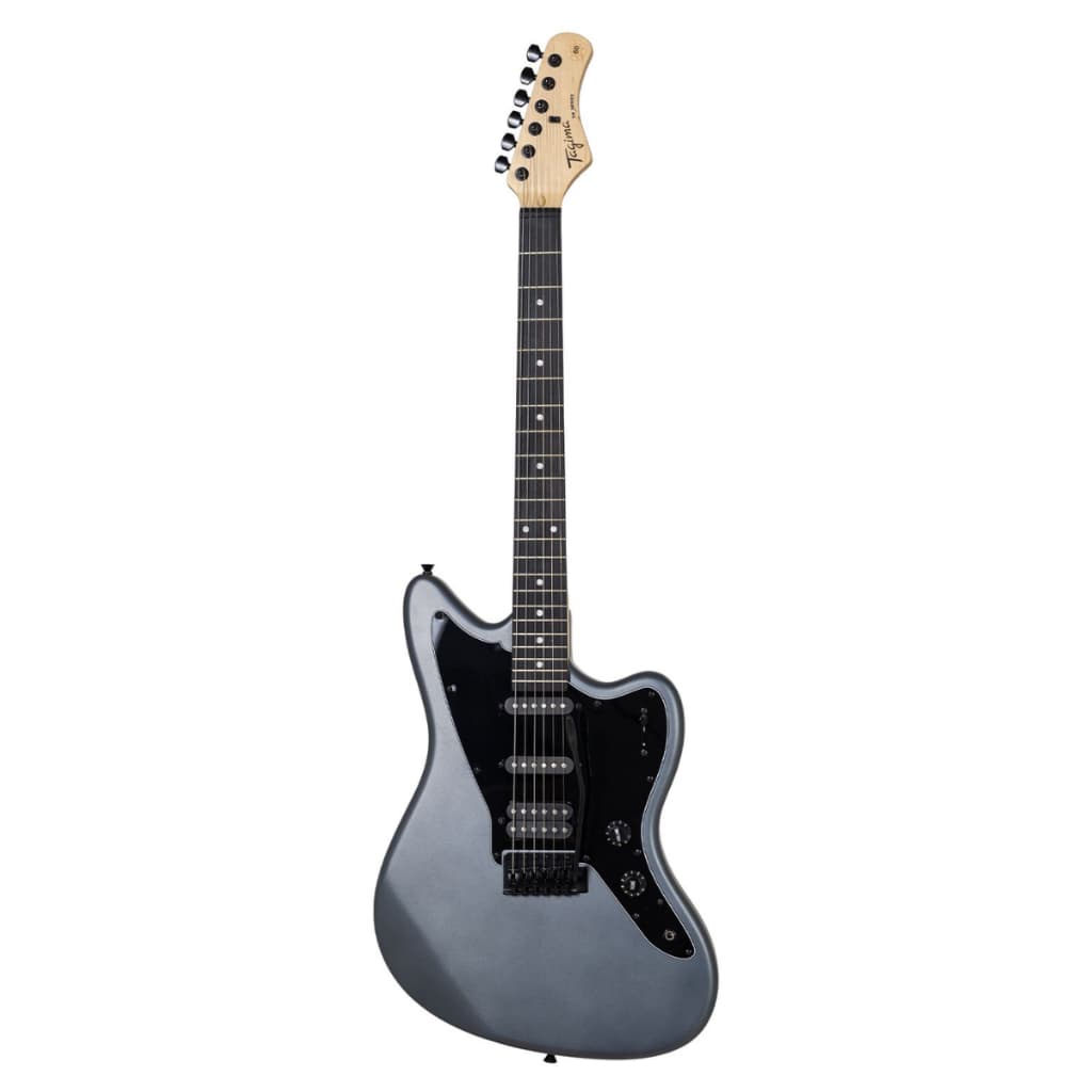 Guitarra Elétrica Tagima Offset 2s 1h Tw-60 Mdsvs Jazzmaster Techwood Shape C Metallic Deep Silver Satin
