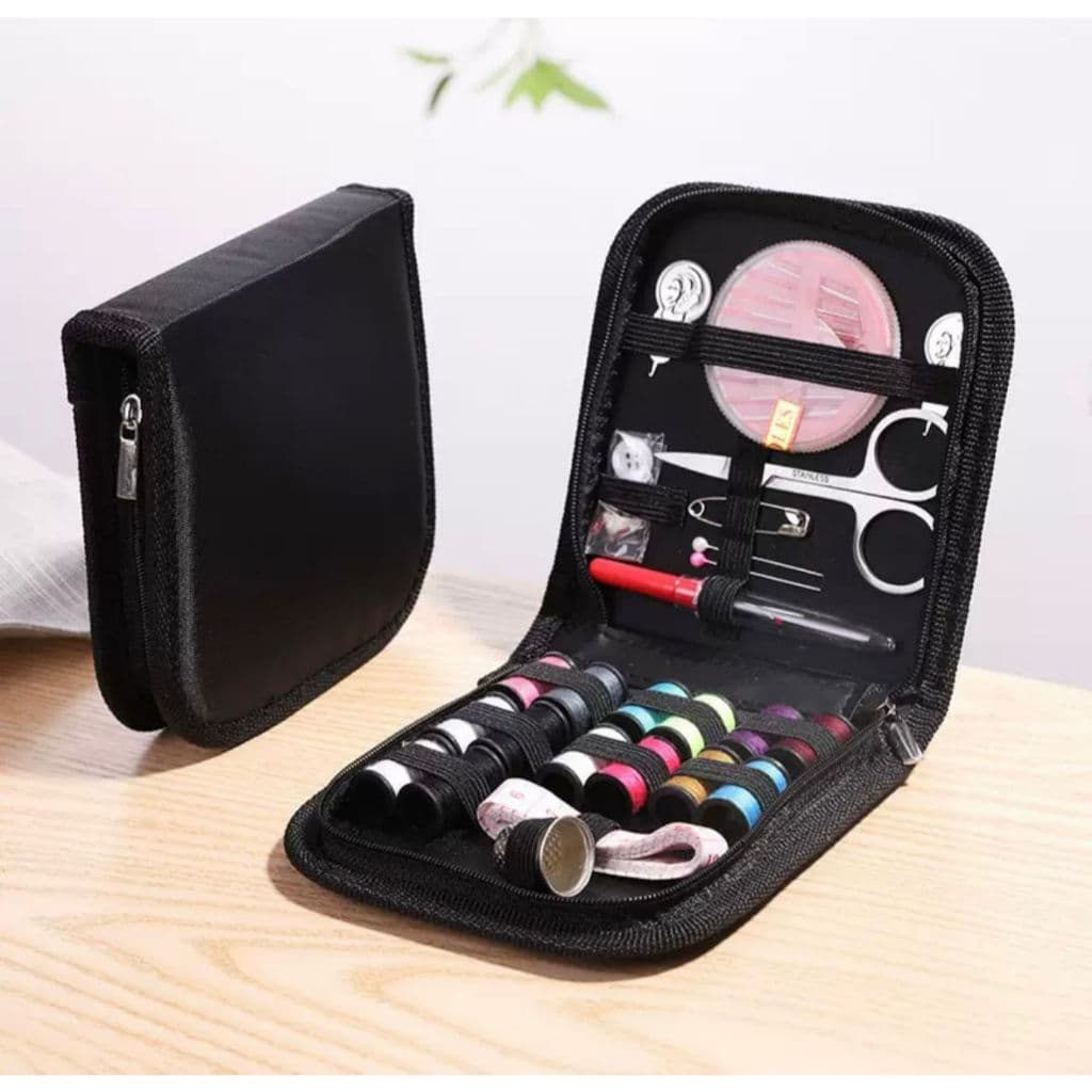 Conjunto De Bolsa De Costura Portátil-Kit De Ferramentas DIY Para Casa Viagens-SALE
