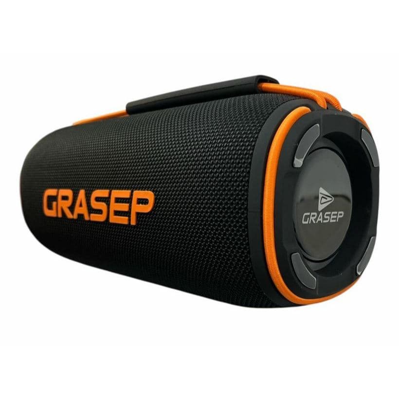 Caixa de Som Bluetooth GRASEP 80W RGB LED DG-322