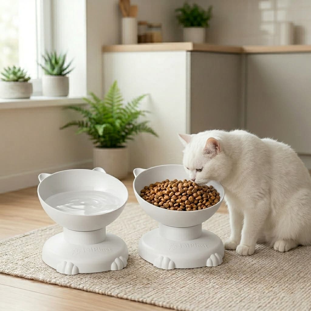 KIT COMFORT PET 2 - Comedouros com Design de Orelhas para Alimentação Confortável de Pets – 200ml
