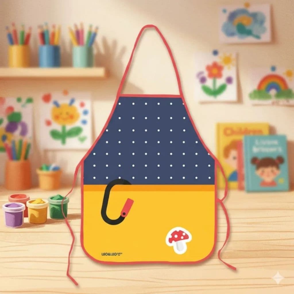 Avental Infantil Escolar Diversas Estampas para Brincar Com Agua Massinha Tinta Cozinhar Criança